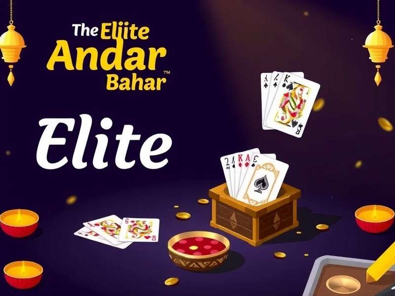 Elite Andar Bahar Banner - Traditional Indian Card Game